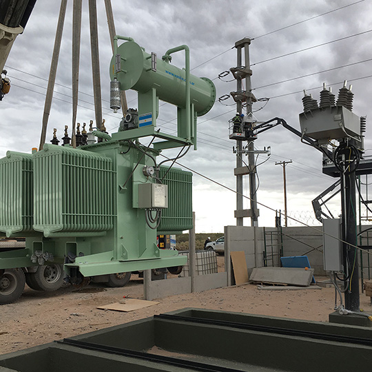 Construcción de SET 33 KV